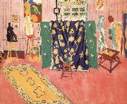 Henri Matisse Pink studio oil